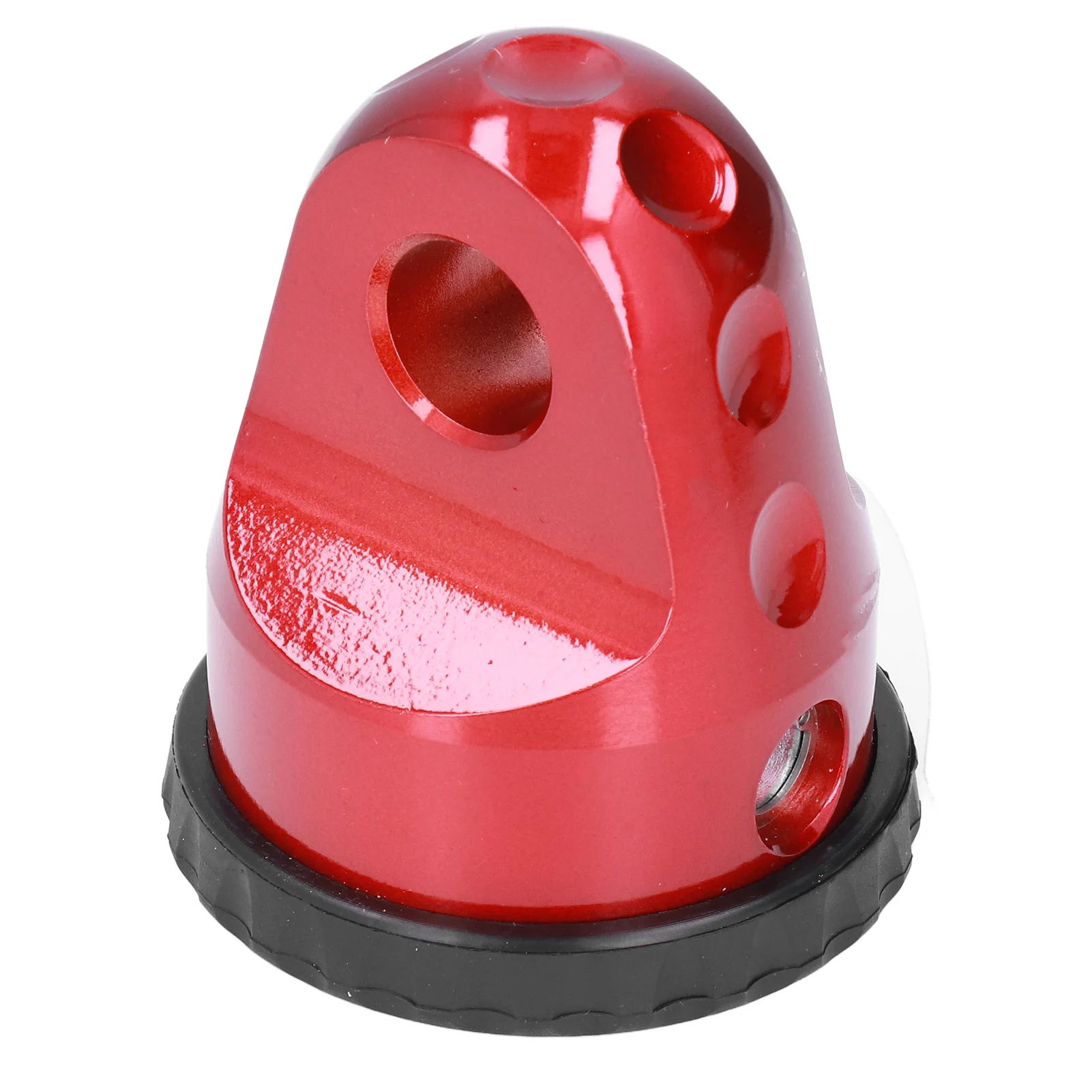 

Winch Shackle Mount 22000lb Load Aluminium Alloy with Iron Pin and Rubber Guard for 3/4in D Ring 3/8in Winching LineRed