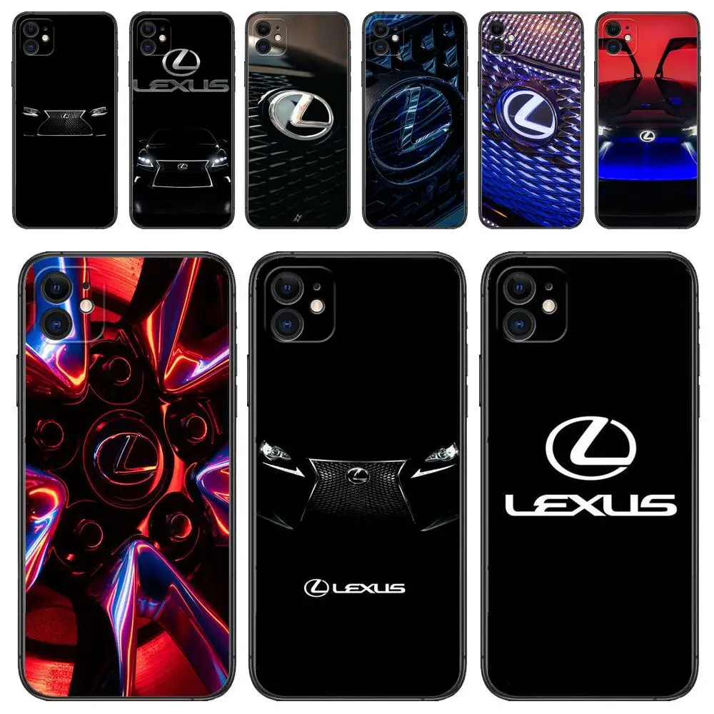 

Brand Car Lexus Logo Phone Case For Apple IPhone 13 12 11 14 Pro Max Mini XR X XS Max 6S 6 7 8 Plus SE 2020 Soft Silicone Cover