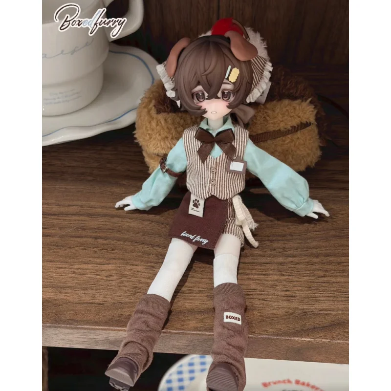 Фото Коллекционная фигурка BoxedFurry 1/8 серии BJD: Загадочная коробка-сюрприз, подарочная игрушка, милая модель №2