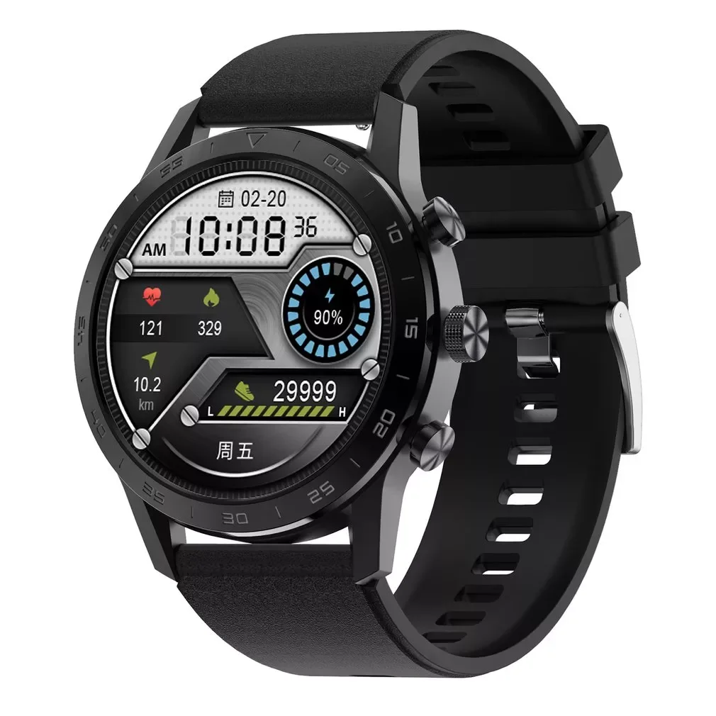 

DT70 Smart Watch 1.39inch 454*454 HD IP68 Waterproof Heart Rate ECG 100 DIY Watch Face BT Call / Music Sport Smartwatch