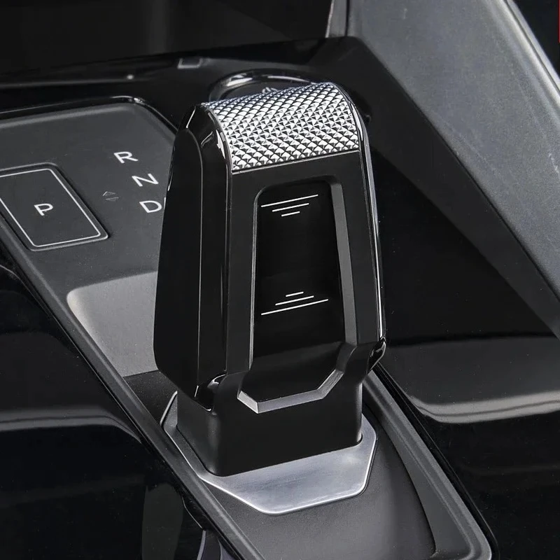 Фото Для Audi A3 8Y новый дизайн ручка переключения передач внутренняя модификация аксессуары Accesorios Para Auto инструменты крышка ручки переключения передач №2