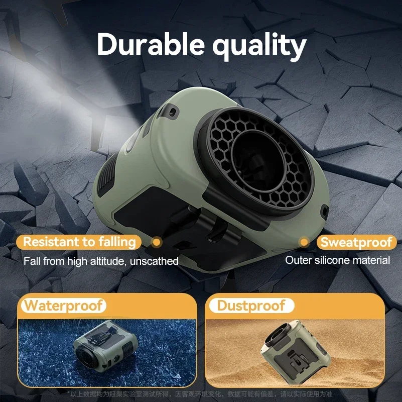 Портативный Шейный Вентилятор Сильный Ветер