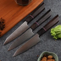 damascus 67 iayer vg10 steel sheet ebony handle kitchen special outdoor camping fruit edc tool knife