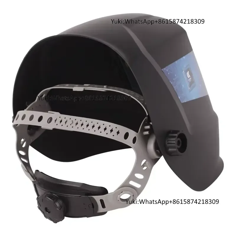 Фото Сварочная маска Chengkai Technology CKL-3125 с автоматическим затемнением, защитой от ультрафиолета, солнечной литиевой батареей и сварочным визором. №2