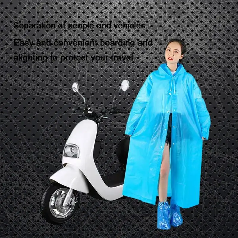 

Fashionable Thickened EVA Outdoor Raincoat for Travel