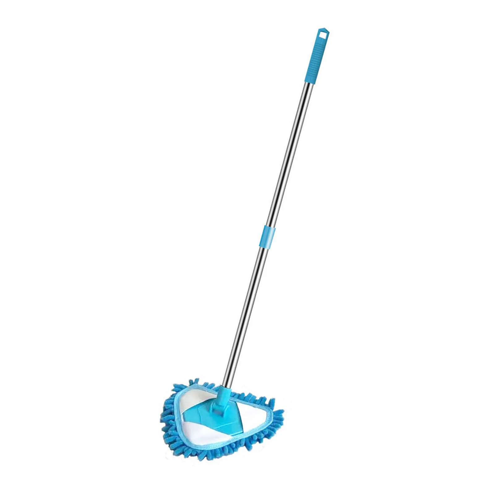 

Rotating Triangle Retractable Cleaning Mop Retractable Glass Cleaner Microfiber Easy Installation Storage Cleaning Dust Mop