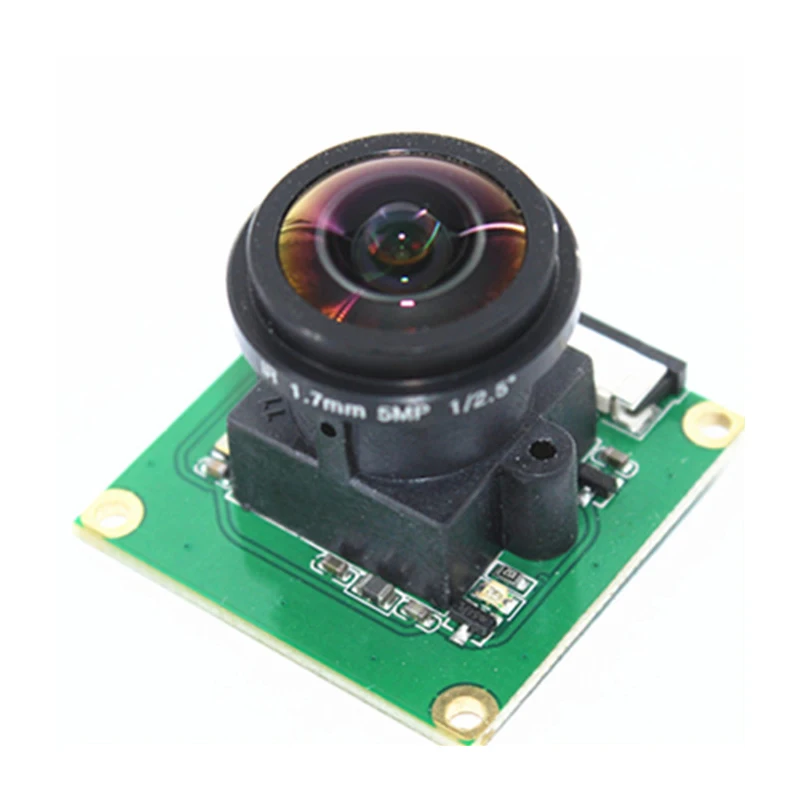 

Модуль камеры Raspberry Pi OV5647 5 МП, широкий угол обзора 175 градусов, объектив «рыбий глаз», Raspberry Pi 3/2, Модель B, модуль камеры