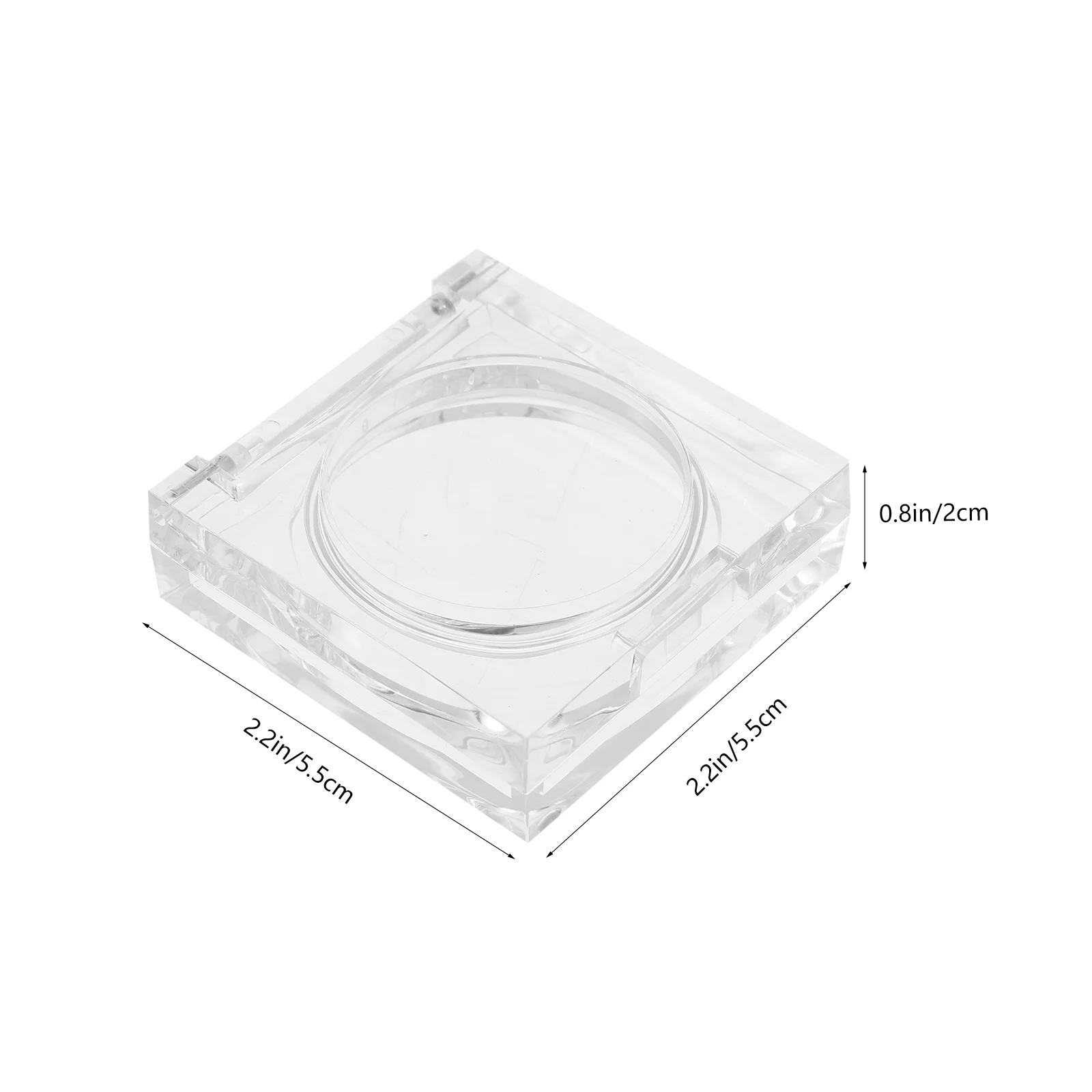 14 шт. чехол для макияжа прозрачная коробка румян аксессуары контейнеры маникюра