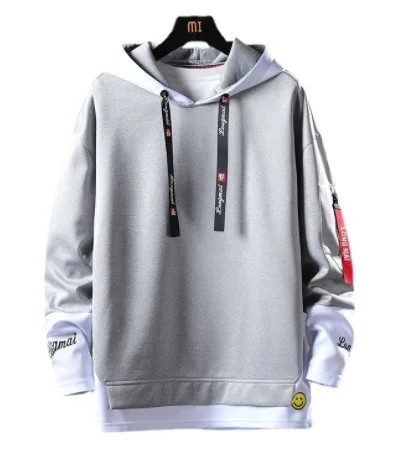 

2022NEW Letter Printed Mens Hoodies 2021 Japanese Style Hip Hop Casual Sweatshirts Streetwear Male Hoodies Hipster Harajuku Tops