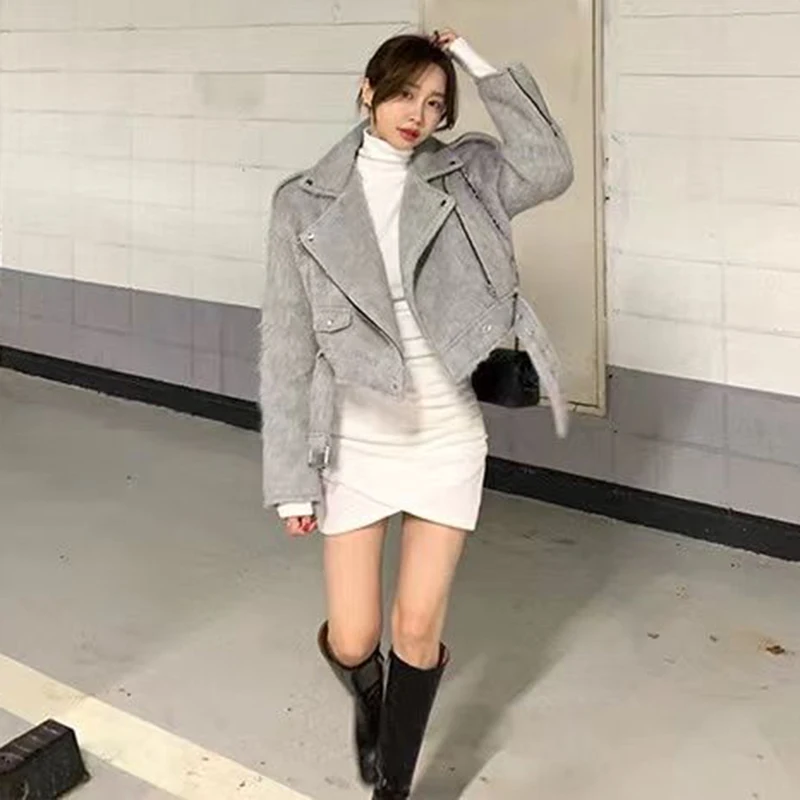 2024 Новая осенняя женская сексуальная роскошная дизайнерская облегающая юбка с