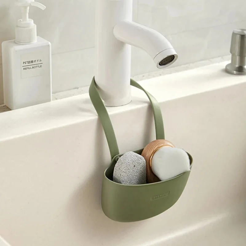 

Дренажная стойка, подвесной синий кухонный смеситель, дождевая раковина, дренажная подвесная сумка, корзина для хранения