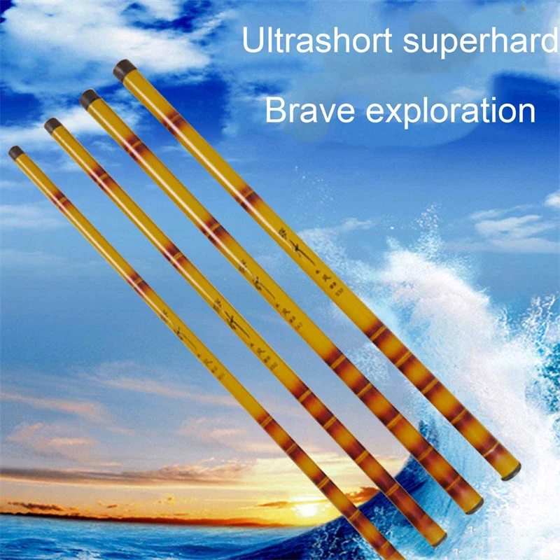 

Sell Well Mini Portable 3.6-6.3M Stream Fishing Rod Glass Fiber Fishing Rod Ultra Light Clearance Sale