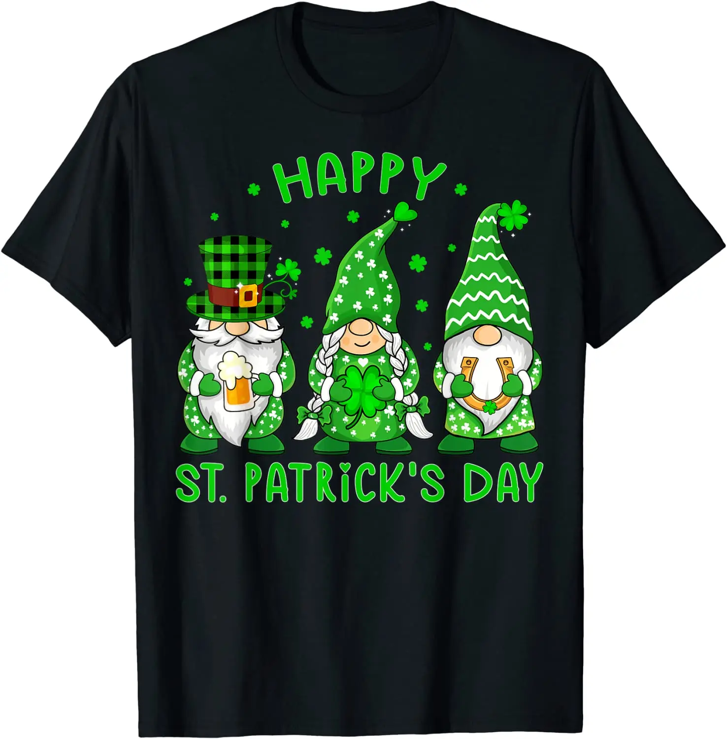 

Счастливый День Святого Патрика 2023 три гнома