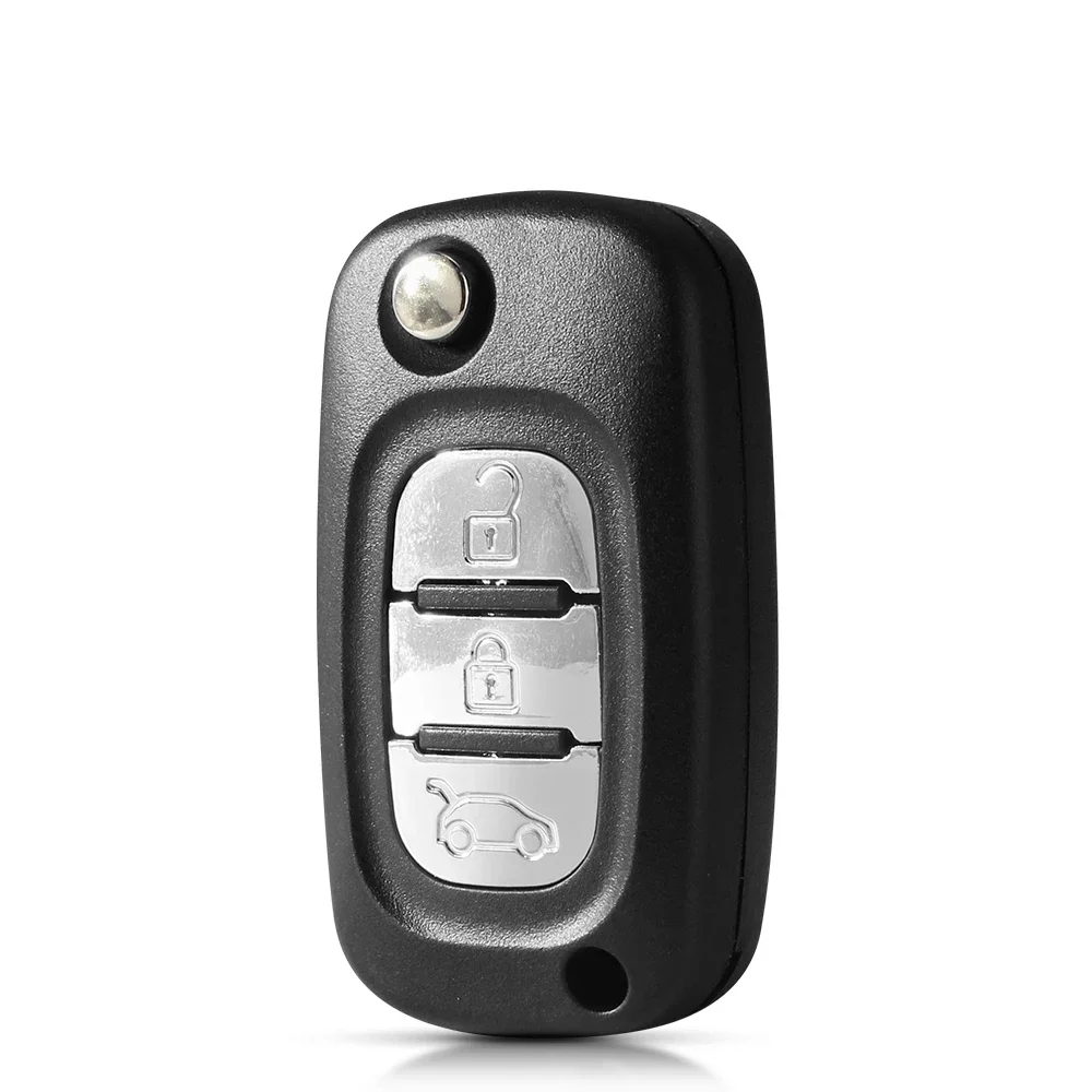 

KEYYOU 2/3 кнопочный дистанционный ключ, флип-брелок, Складной Корпус для Renault Clio Vivaro Master Traffic Kangoo Megane laguna