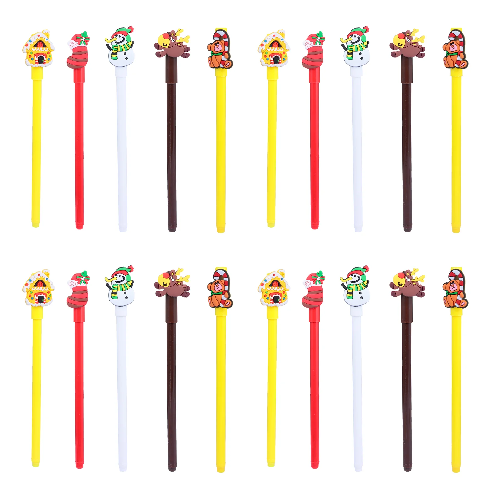 

20Pcs Pen Neutral Pen Christmas Stationery Marker Pen for Student