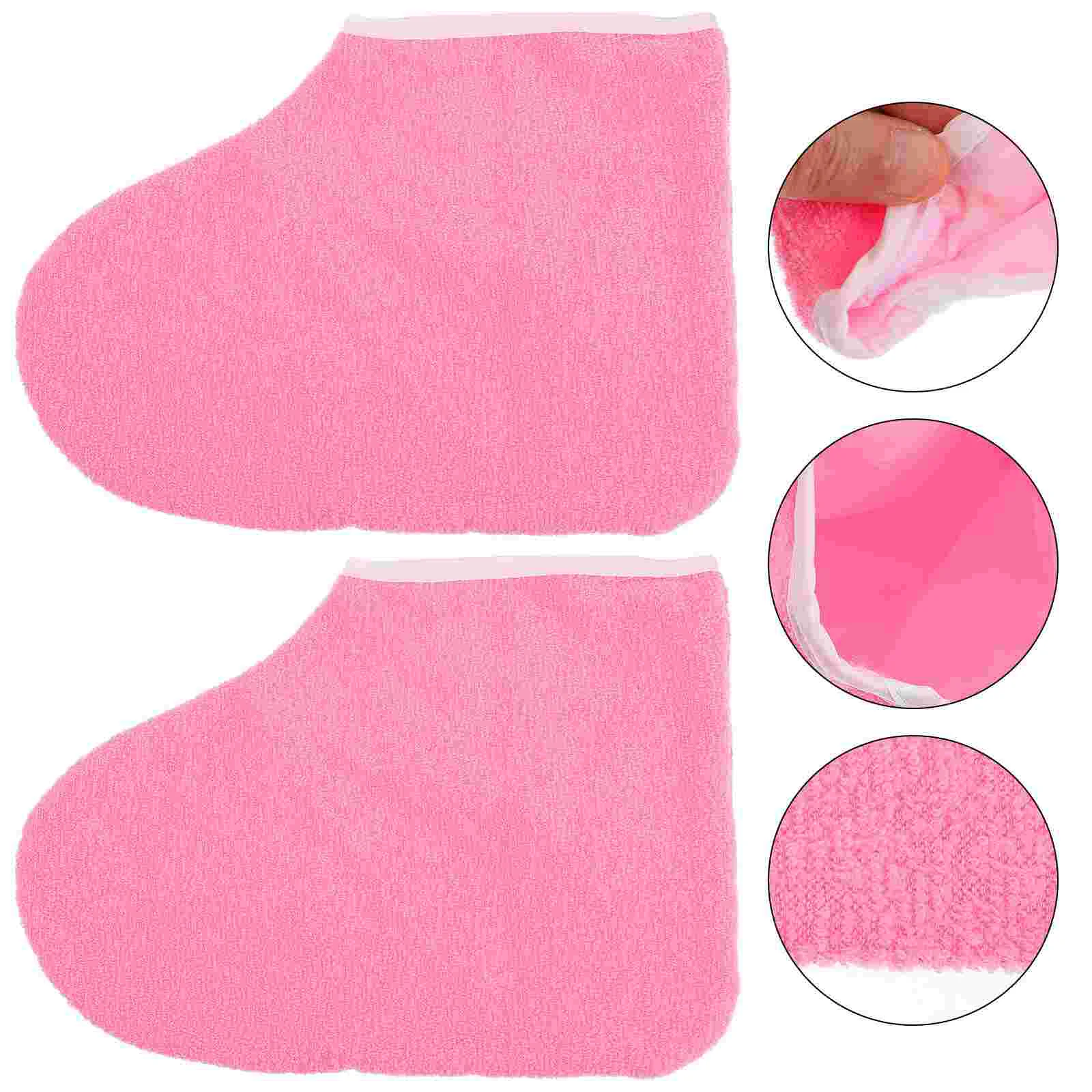 

2Pcs Dry Cracked Foot Moisturizing Socks Moisturizing Foot Cover for Girls