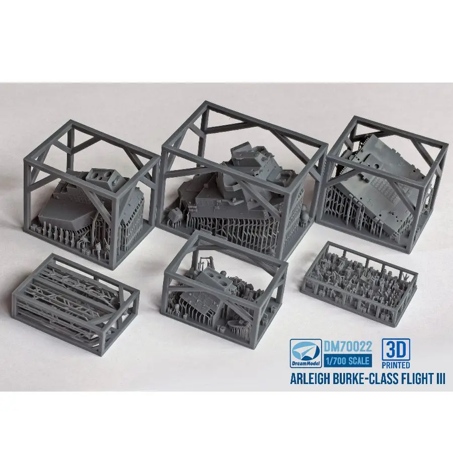 Фото DM70022 DREAM 1/700 Модель-конструктор эсминца класса Арли Берк ВМС США Fight III №3