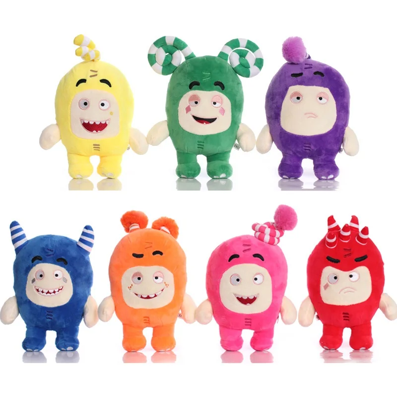 Милые плюшевые игрушки Oddbods куклы милый анимационный сокровище солдата мягкая