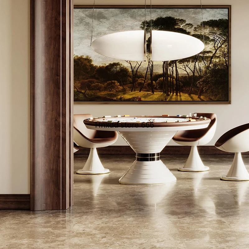 Итальянский стол Техасского холдема высококачественный Мультиплеер для клуба