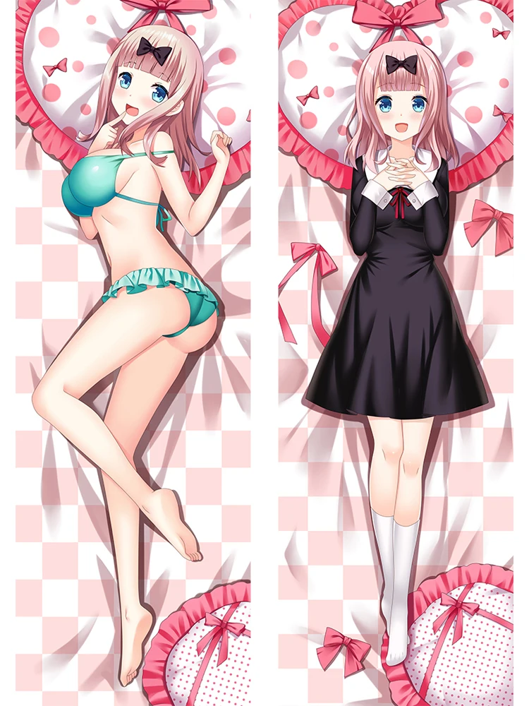 

New PatternAnime Kaguya sama: Love is war Pillow Cover Dakimakura case Sexy Girl 3D Double-Sided Bedding