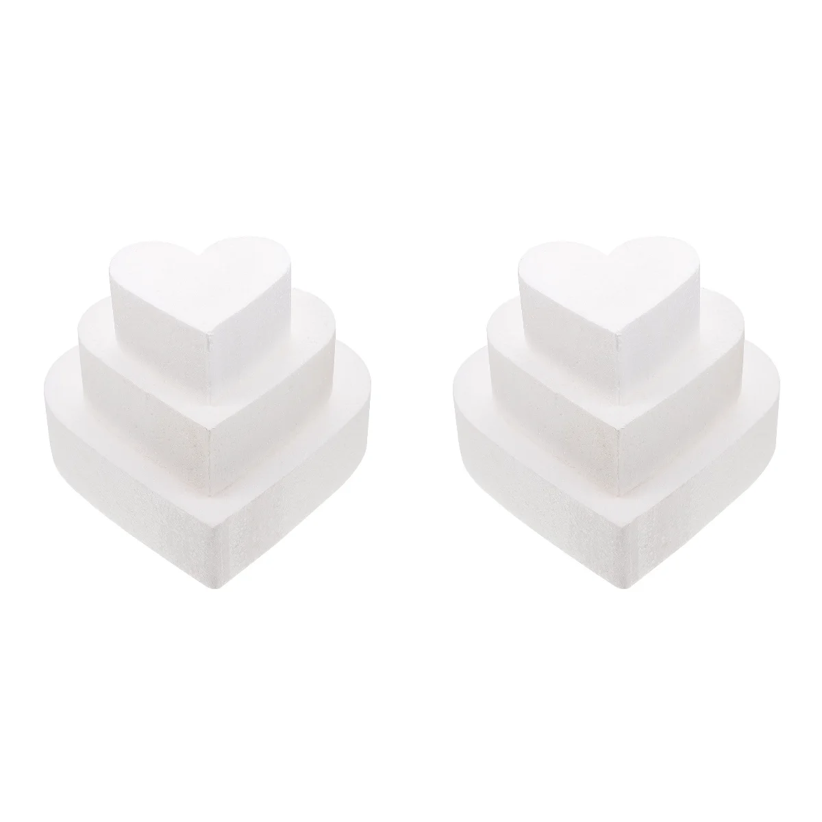 

Cakestyrofoam Heart Dummies Dummy Polystyrene Fake Wedding Cakes Decoratingcraft Rounds Figurineform Model Circles Tiers Fondant