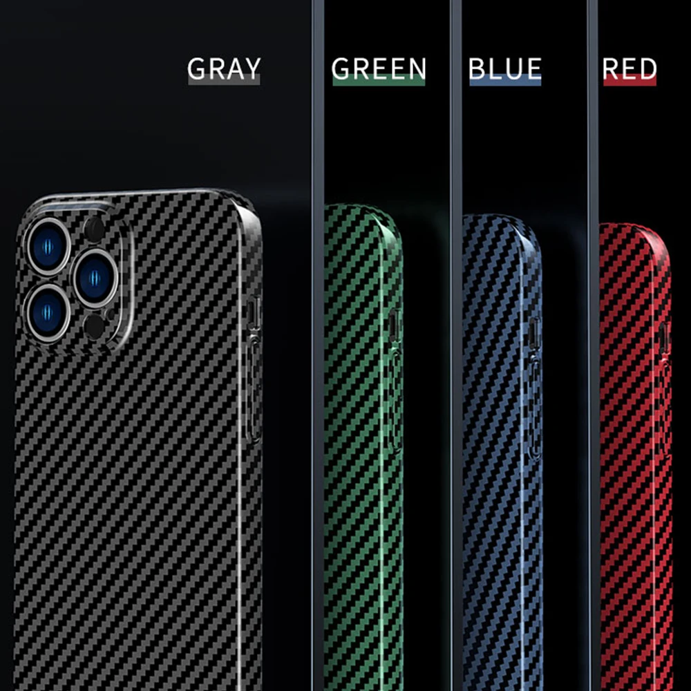 Чехол из натурального углеродного волокна для телефона iPhone 15 Pro Max 15Plus