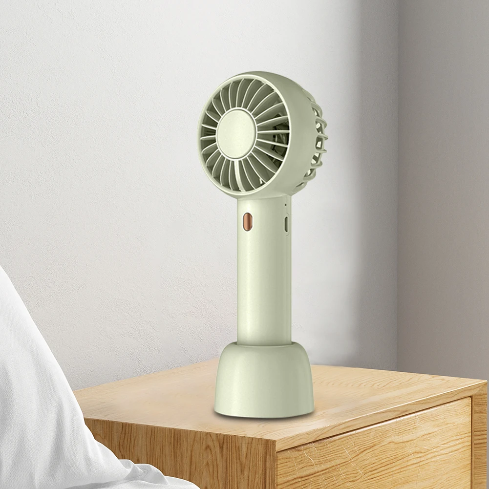 

USB Handheld Mini Fan Rechargeable Portable Folding Strong Wind Small Pocket Hand Fans with for Home Outdoor