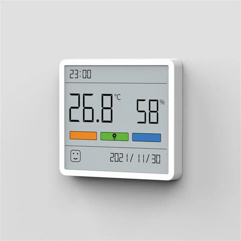 

Электронный цифровой измеритель температуры и влажности Mijia DUKA Atuman с ЖК-дисплеем, часы, комнатный и уличный термометр, гигрометр, датчик погоды