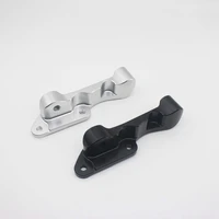 2x motorcycle brake caliper bracket adapter for vespa gts 300 gts300 accessories aluminum black