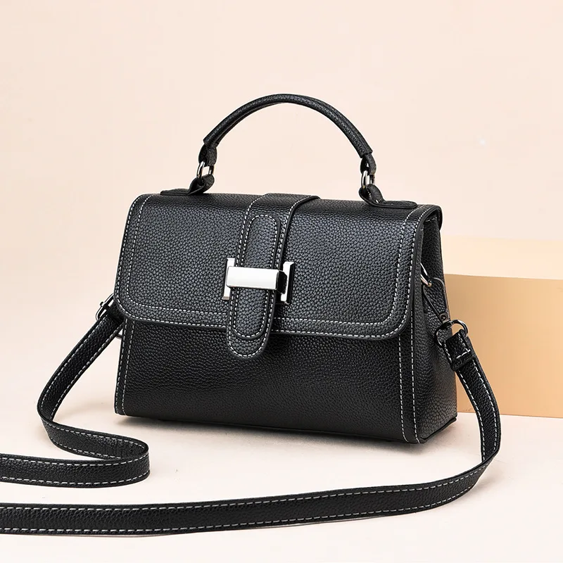 

MONNET CAUTHY New Arrival Bags for Women Casual Fashion PU Handbags Solid Color Purple Grey Black White Girls Crossbody Bags