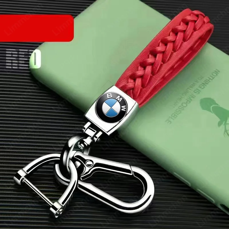 

Автомобильная металлическая/кожаная пряжка-брелок для BMW M F20 F30 G20 F31 F34 F10 G30 F11 X3 F25 X4 M4 1 3 5 7 Series X1 X3 X5