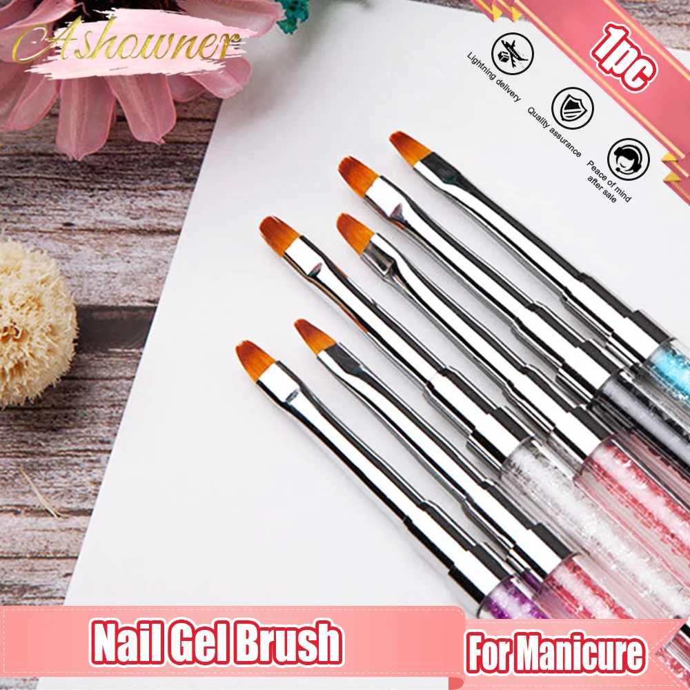 

Гель для ногтей, блестящий лайнер, рисование, кисть для резьбы, инструмент для дизайна ногтей, лак для ногтей, маникюр, кристальная ручка, акр...