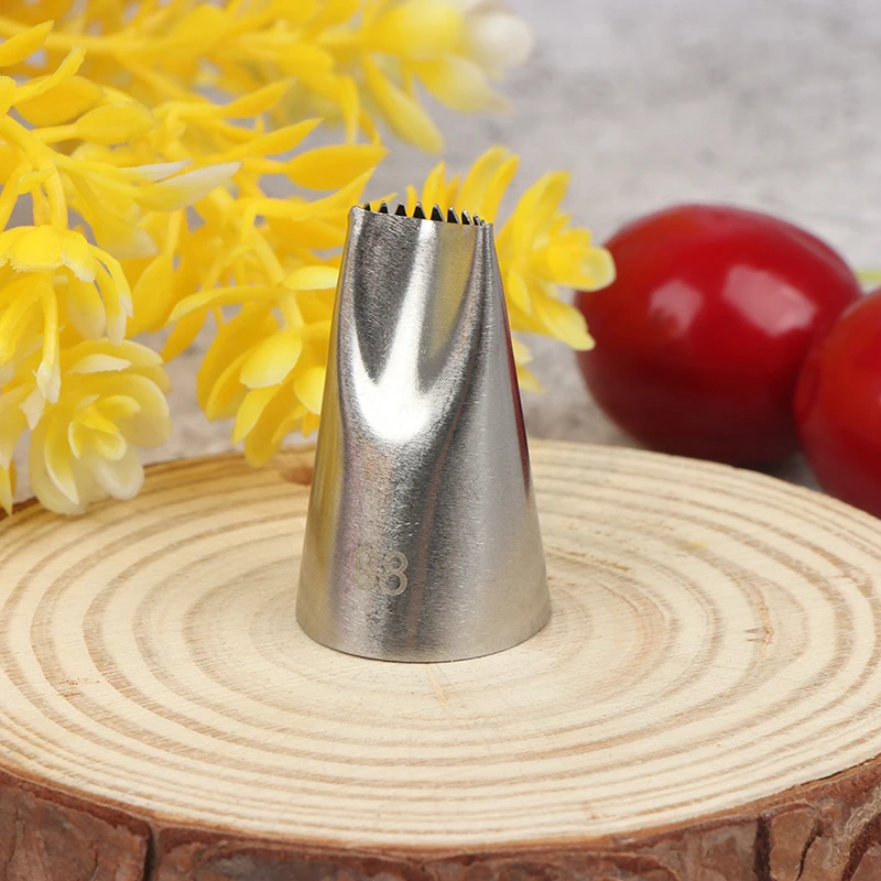 

#98 Small Size Icing Tips Piping Nozzle Cake Cream Decoration Tip Staniless Steel Tools Bakeware Create Lotus Flower Petals