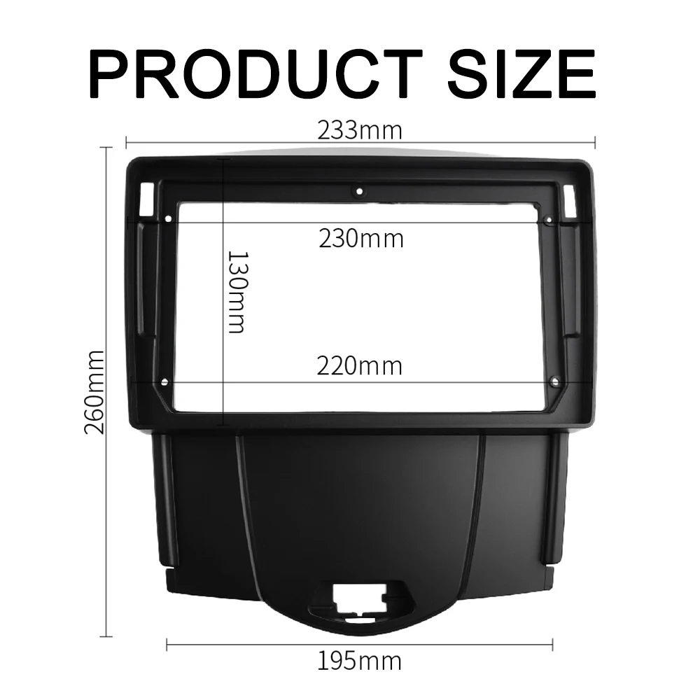 Радиорамка для BYD F3 2014-2015 стерео GPS DVD-плеера Установочная панель объемная отделка