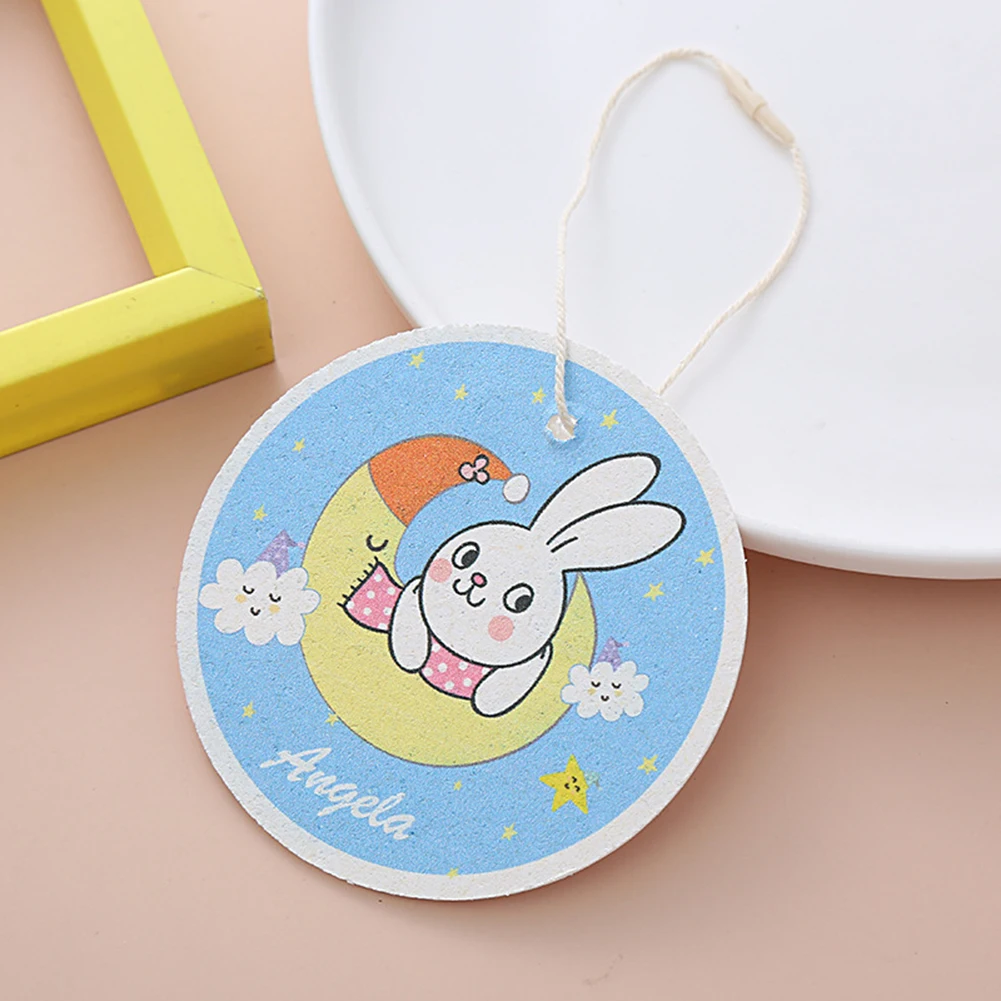 

Round Wood Pulps Cotton Dishwashing Sponge Super Absorbent Strong Dish Towel For Home Kitchen