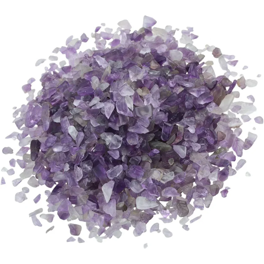 

Natural Rock Quartz Tumbled Chip Stone, Crown Chakra Crystal Pillow for Healing Reiki for Wicca Reiki and Energy Crystal Healing