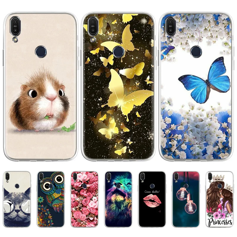 

Case For Asus Zenfone Max Pro M1 ZB601KL Case Soft TPU Silicon Cover Zenfone Max M1 ZB555KL Pro M2 ZB631KL ZB633KL Shot Bumper