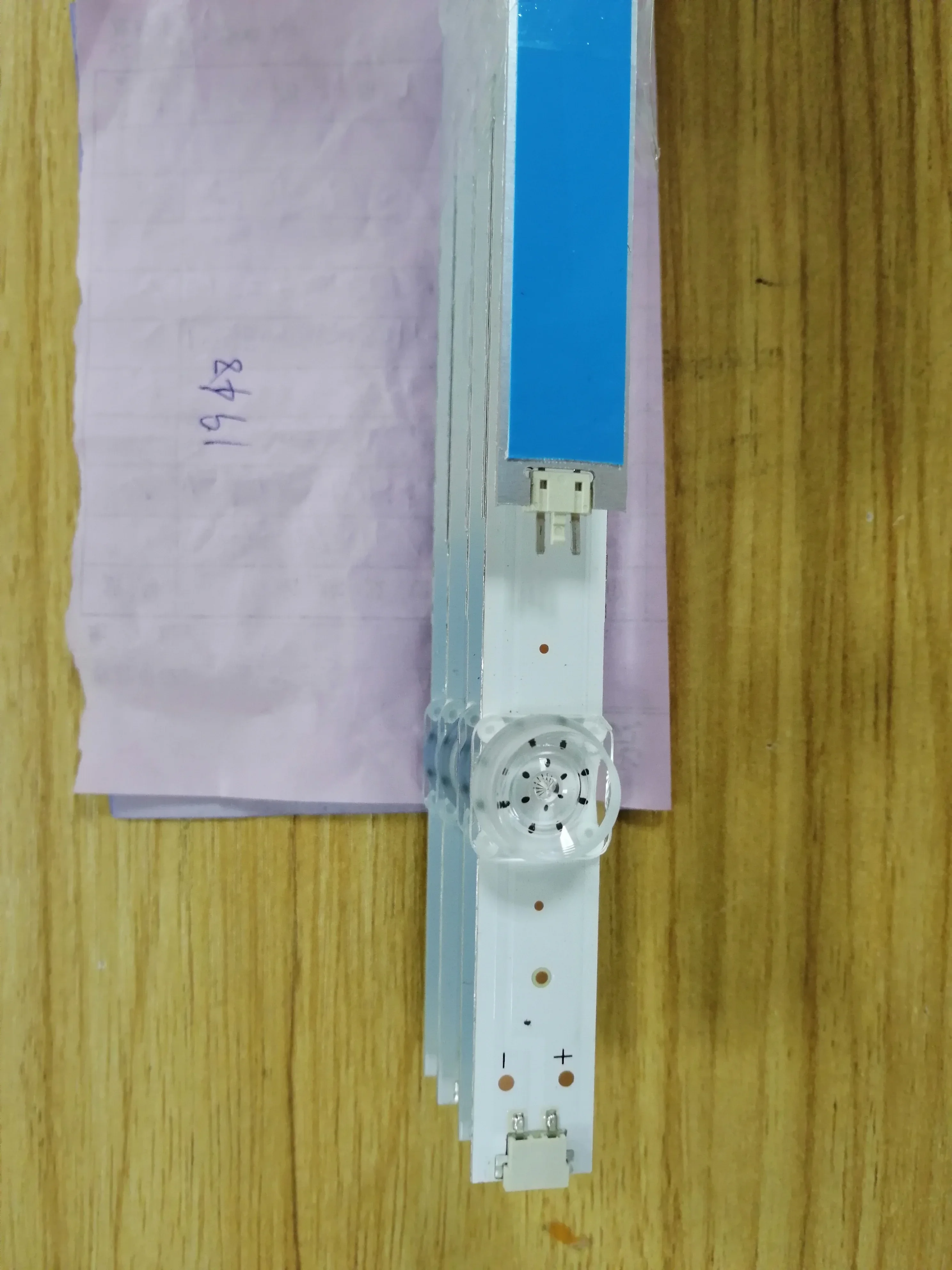 Фото 8 шт. новые светодиодные ленты 5+4LED STRIP nnotek DRT 3.0 6916L-1948A 6916L-1949A 6916L-1961A 6916L-1962A 6916-1715A 6916L-1716A для 47LB5610-CD №5