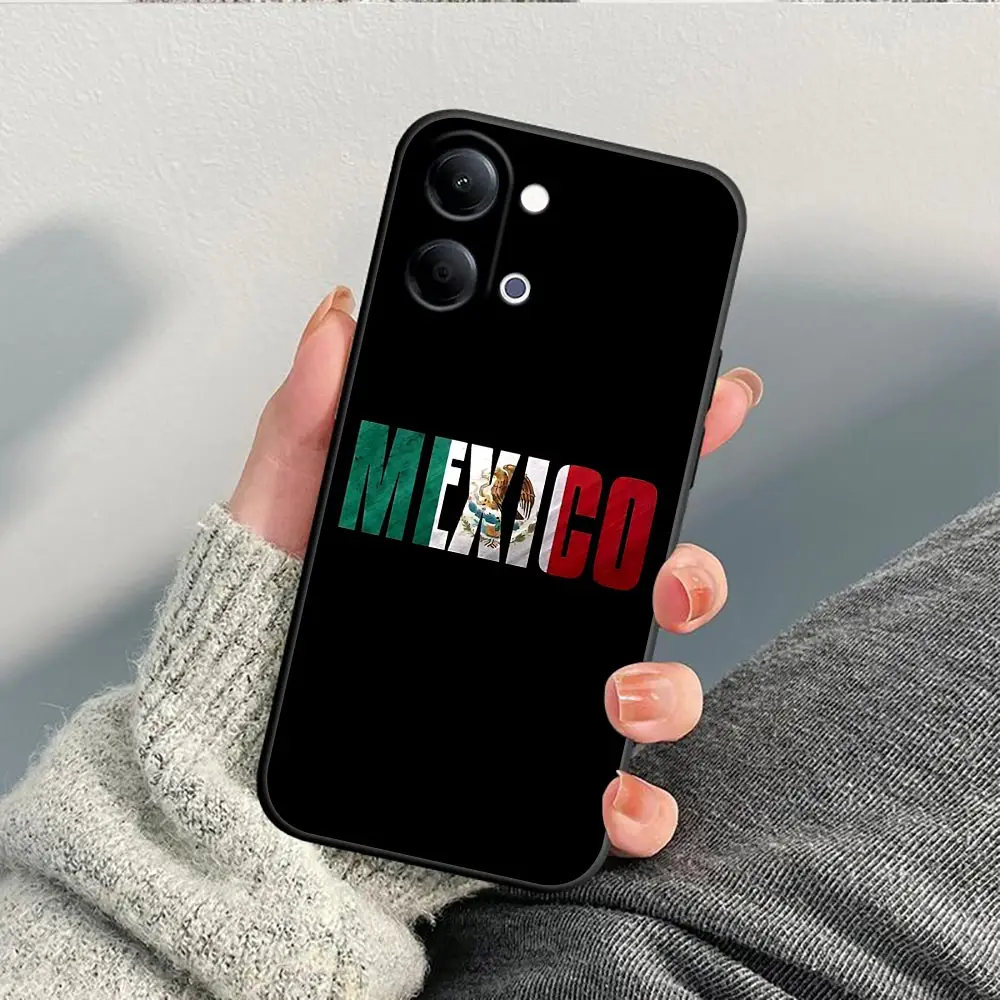 Фото Чехол для телефона с флагом Мексики для VIVO Y400 Y04 Y05 Y15S Y17S Y19S Y20 Y21 Y22S Y27 Y28 Y31D Y35 Y36 Y39 Y51 Y72 Y100 Y78 Y77 №3