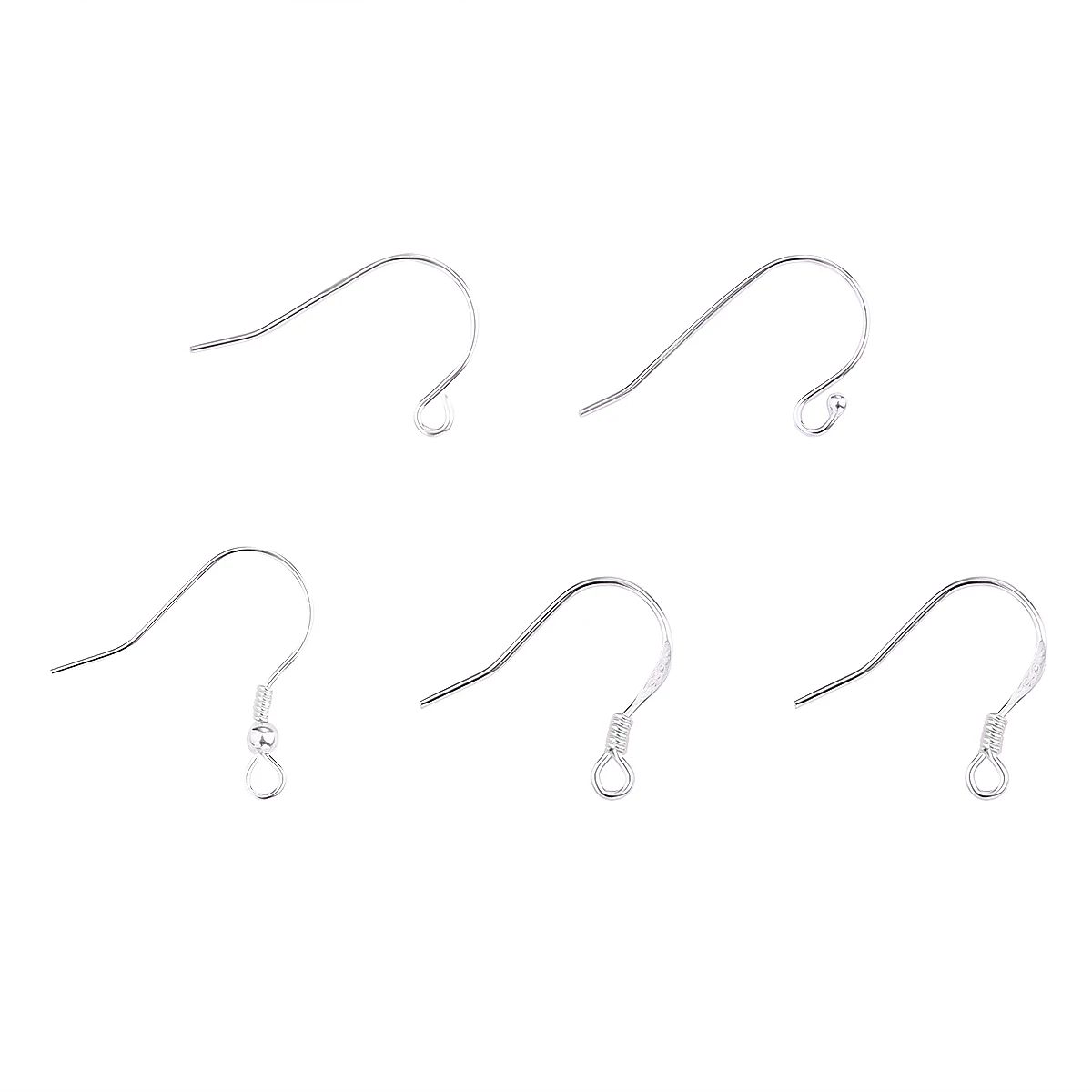 

2 шт., 925 дюйма, фурнитура для сережек, застежки для сережек, крючки, фурнитура «сделай сам» для изготовления ювелирных изделий, аксессуары