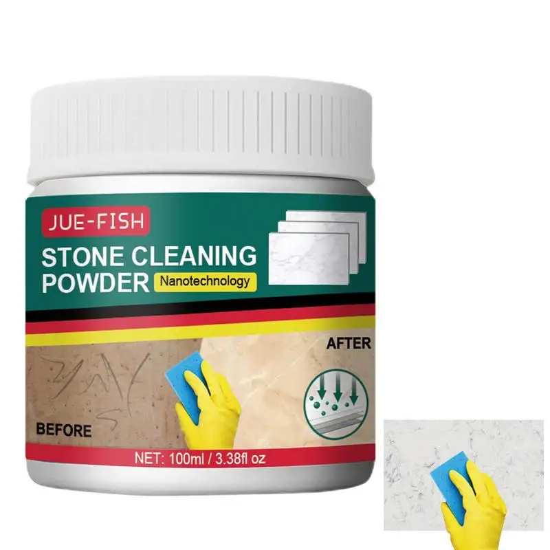 

Marble Stain Remover Zero Smog Tile Floor Cleaner Stubborn Stains Deep Cleaning Powder For Slate Soapstone Household Cleaning