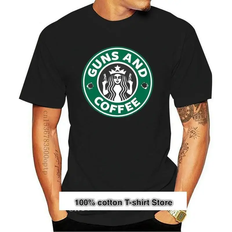 

Camiseta de armas y Cafe, Camiseta de algodón de 9mm, 5,56, 2. ª, Pro Gun earths, USA Freedom AR-15