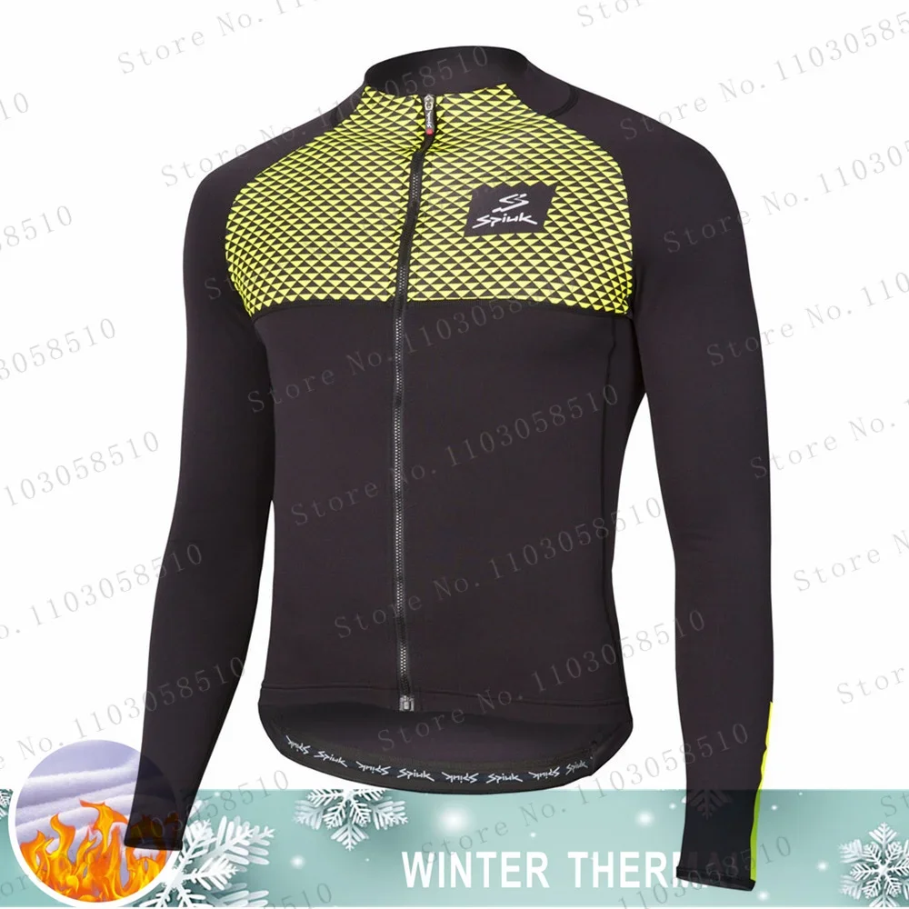 

Зимний теплый флисовый комплект велосипедной одежды spiukful из Джерси с длинным рукавом, велосипедная одежда для горных велосипедов, одежда для велоспорта, комплект для велоспорта