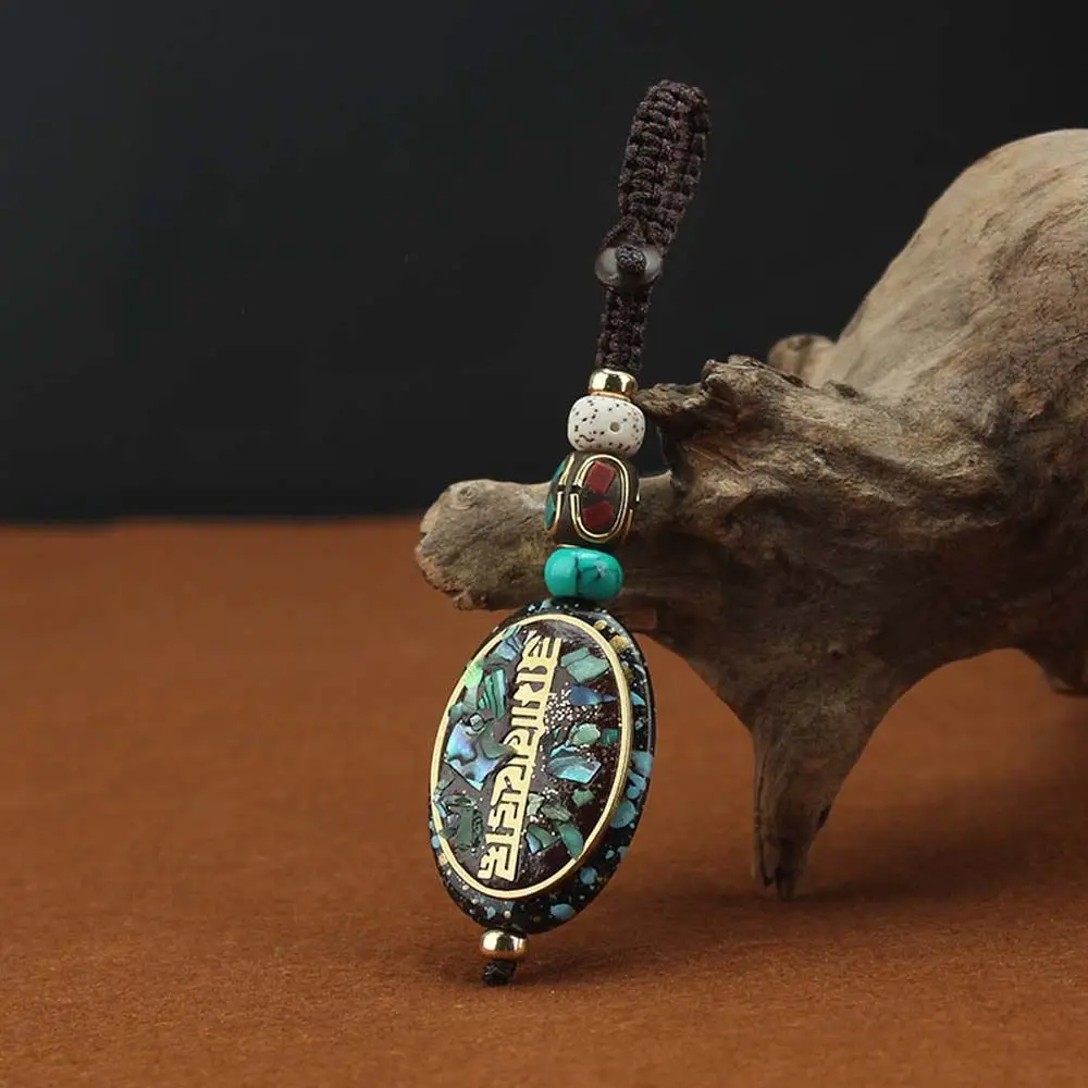 Новый Ретро непальский длинный буддийский мала деревянный бисер подвесное