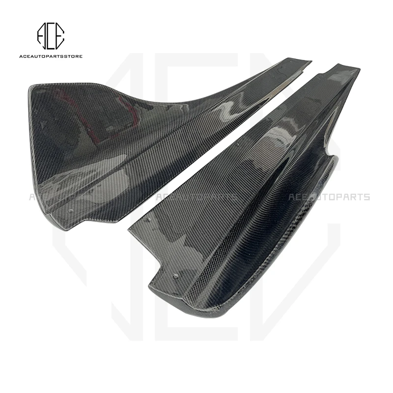 Лучшая цена боковая юбка из углеродного волокна для McLaren MP4 12C Coupe Spider |