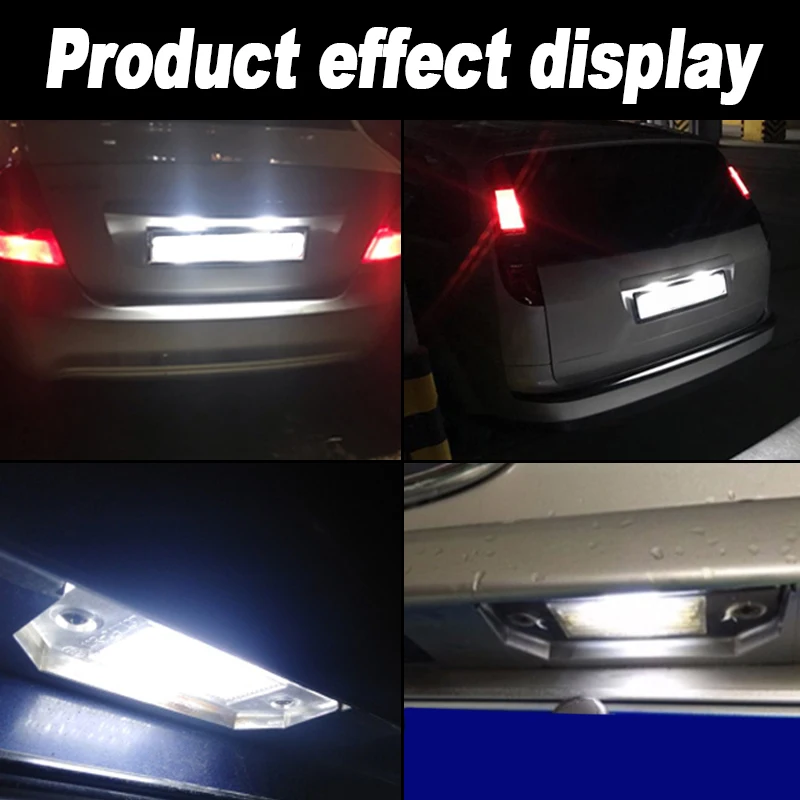 2 шт. 12 В светодиодный светильник номерного знака белые лампы обновление для Ford