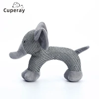 sound pet gnawing toy dog cat molar cleaning cotton linen plush bite resistant squeak animal shape doll interactive game pet toy