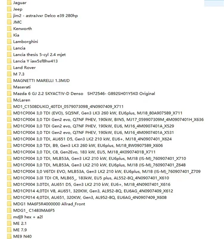 Программное обеспечение Winols 4.7 + напильник Damos 93 ГБ драйвер ECC TITANIU1.61 инструмент