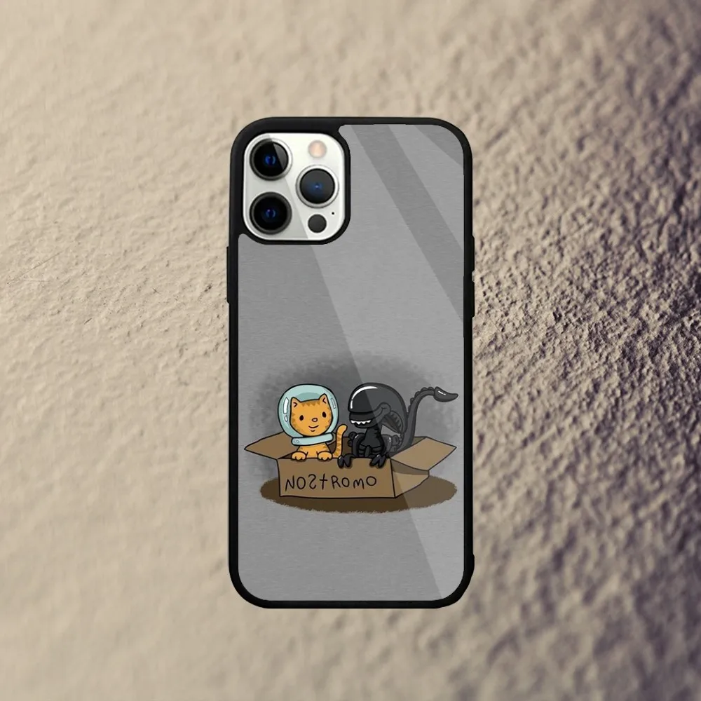 Чехол для телефона Movie A-Alien X-Xenomorph iPhone 15 14 13 12 11 Plus Pro Max Mini Magsafe с магнитной