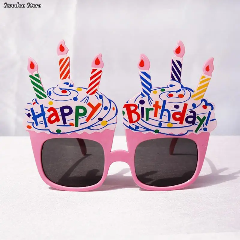 

Happy Birthday Glasses Photo Booth Props Plastic Birthday Party Kids Glasses Party Supplies Party Favor Accessories